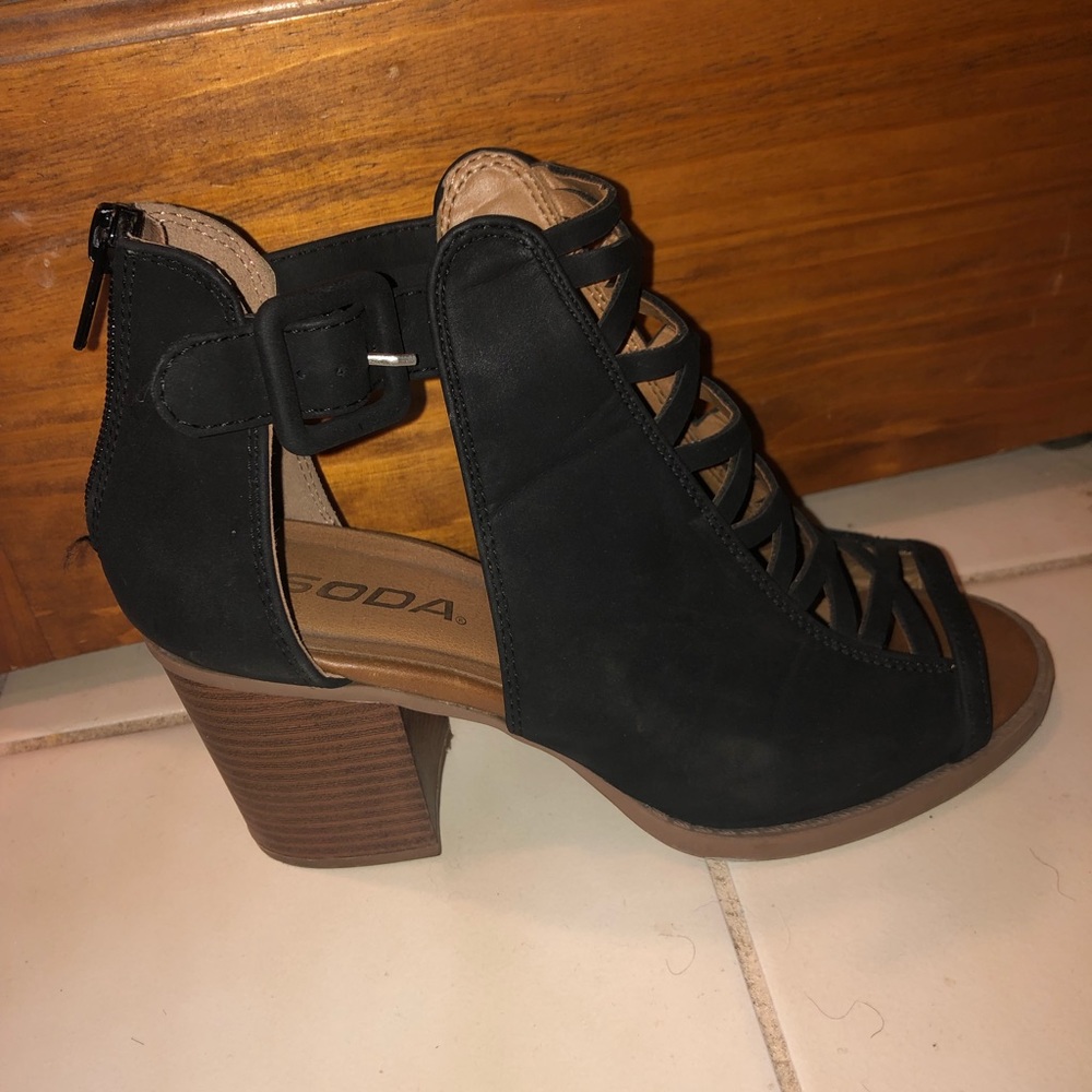 Black heels